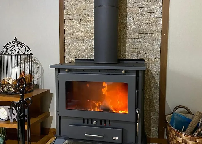 De Montanha Com Lareira Chalet *