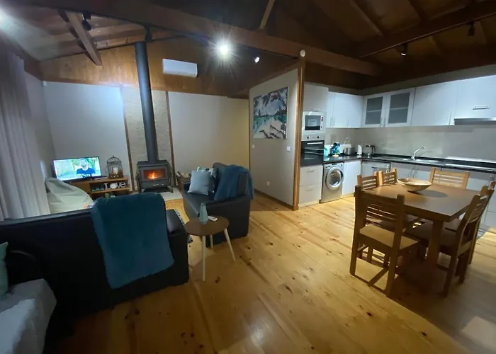 Chalet De Montanha Com Lareira